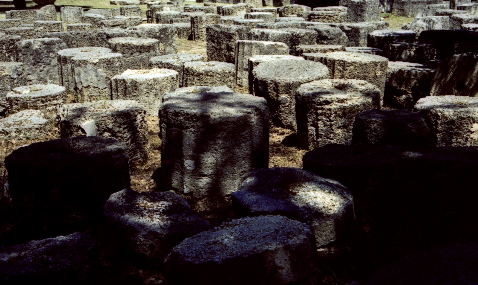 Olympia, cross process technique